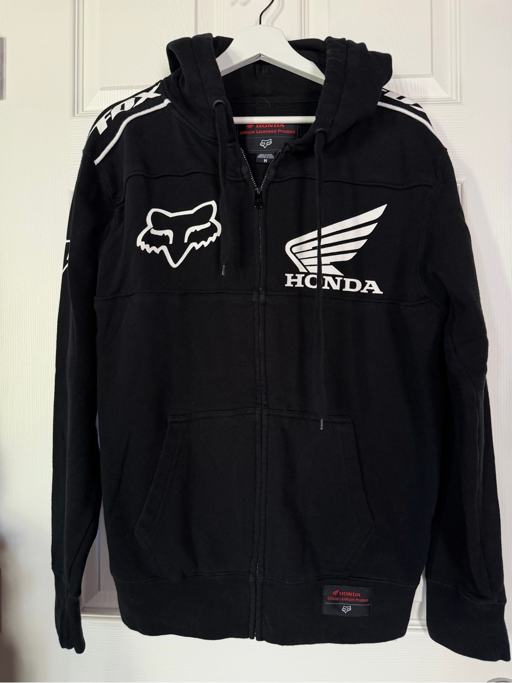 HONDA x FOX official licensed Zip up Hoodie